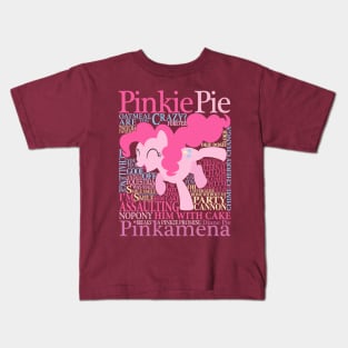 Many Words of Pinkie Pie Kids T-Shirt